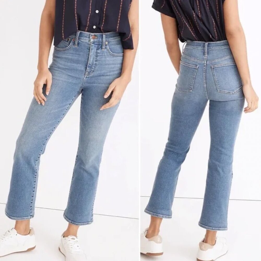 Madewell Cali Demi-Boot Cropped Jeans